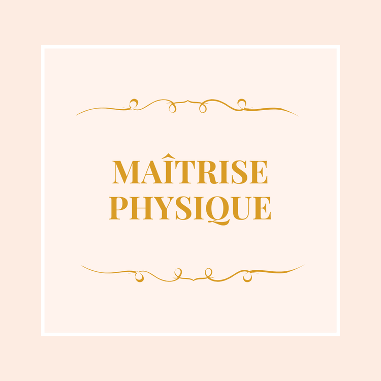 Guidance de maîtrise corporelle personnalisée