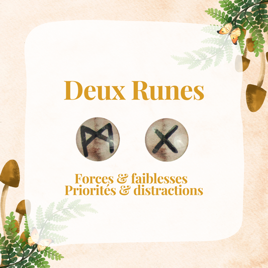 Tirage d'identification - 2 runes