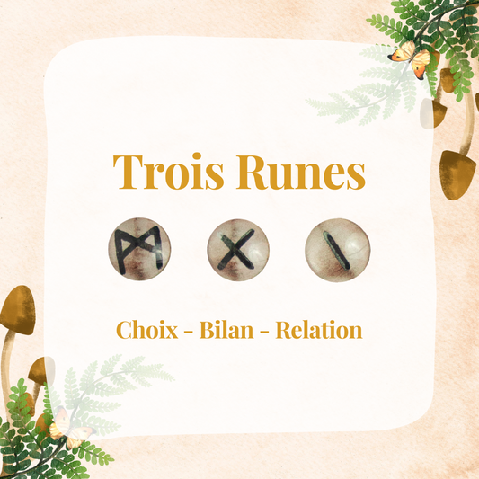 Tirage de positionnement  - 3 runes