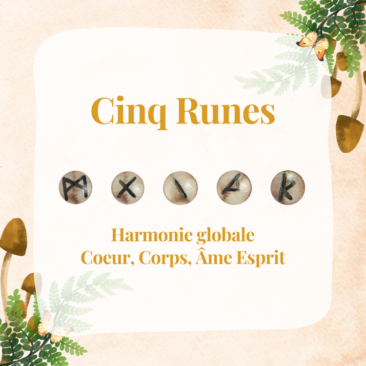 Tirages Holistiques - 5 runes