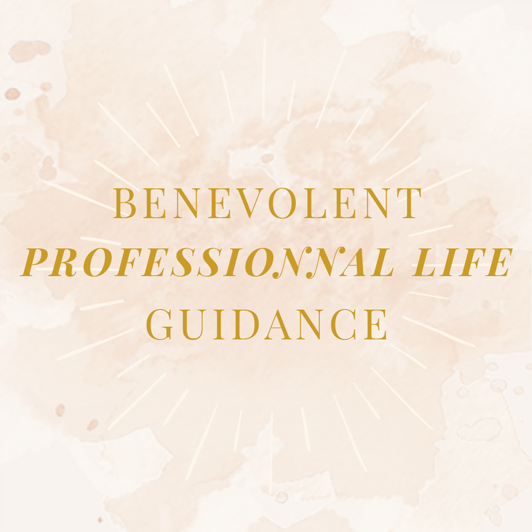Personalized guidance - Professional life