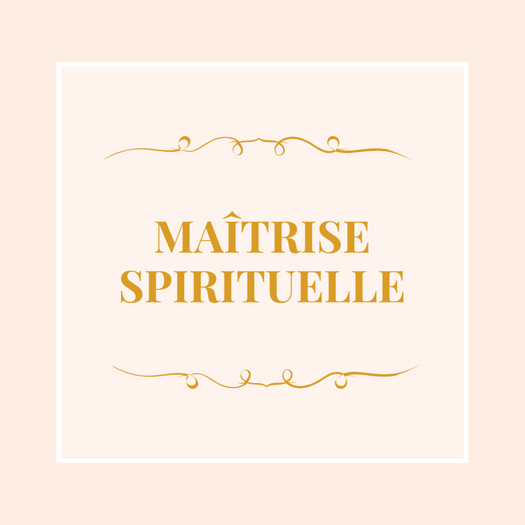 Guidance de maîtrise spirituelle personnalisée